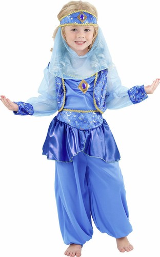 Costume bambina jasmine anni - 3,